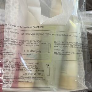 Fragrance free satin hands set